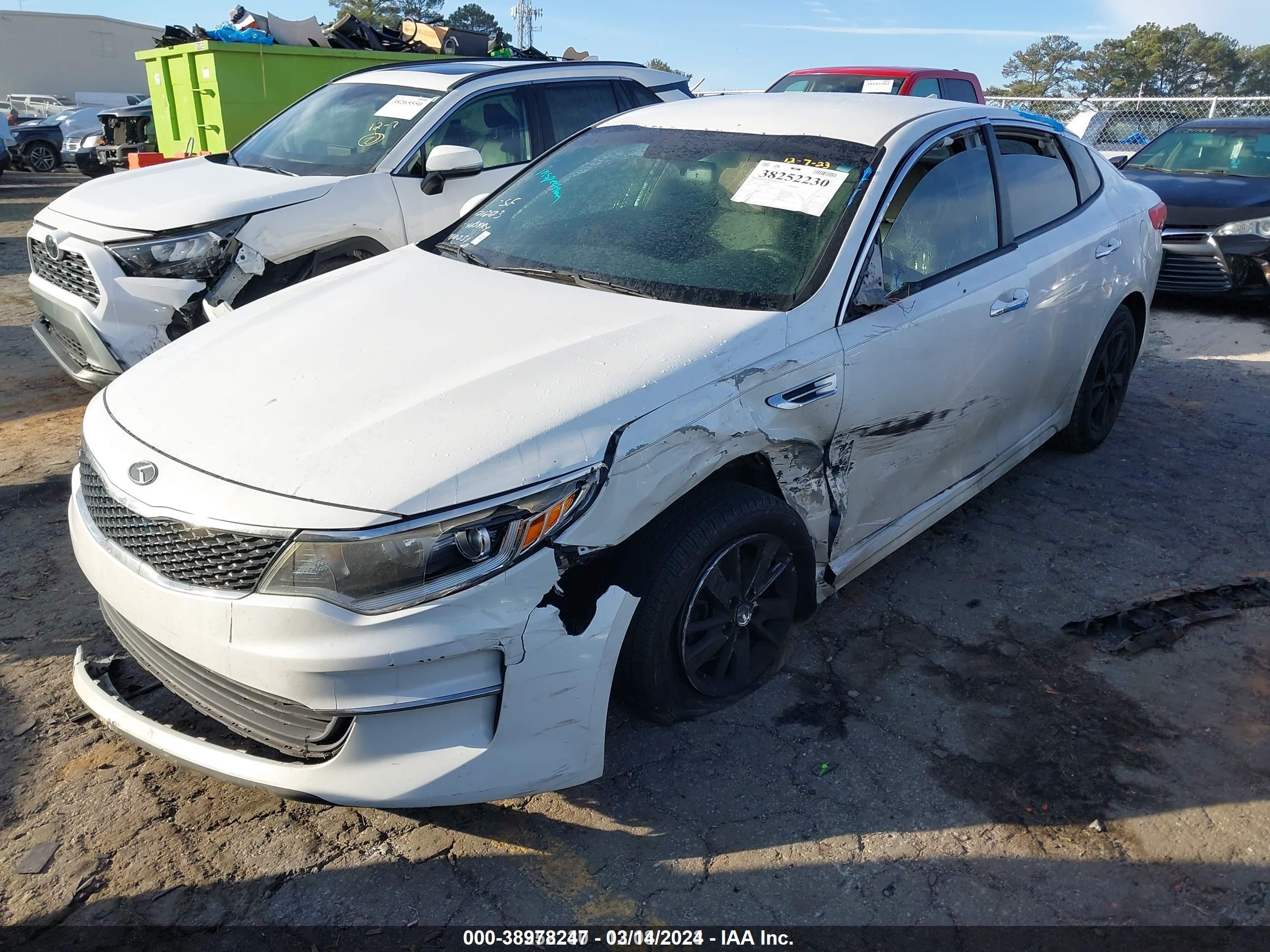 2016 KIA OPTIMA LX