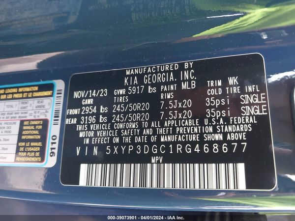 2024 KIA TELLURIDE EX X-LINE