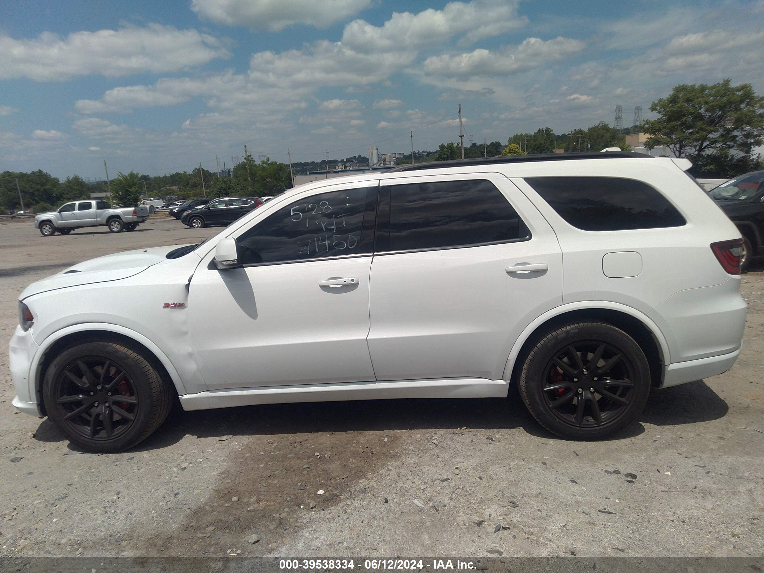 2018 DODGE DURANGO SRT AWD