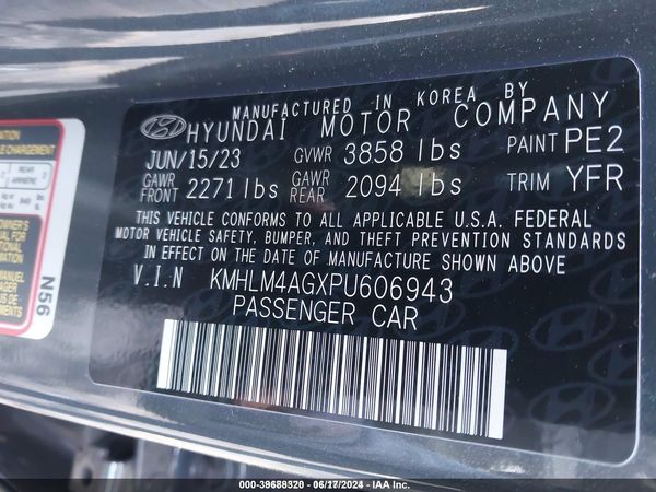 2023 HYUNDAI ELANTRA SEL