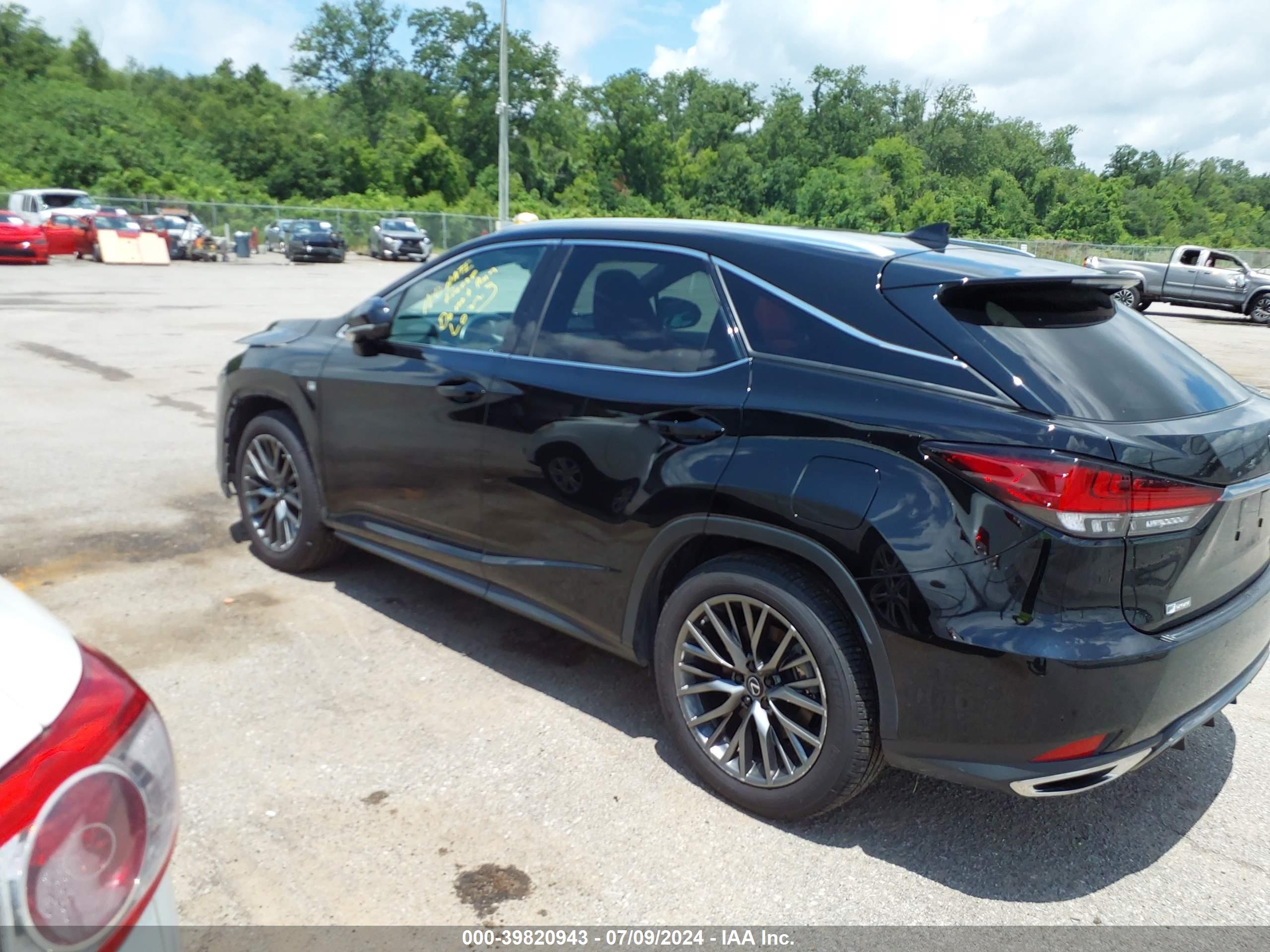 2021 LEXUS RX 350 F SPORT HANDLING