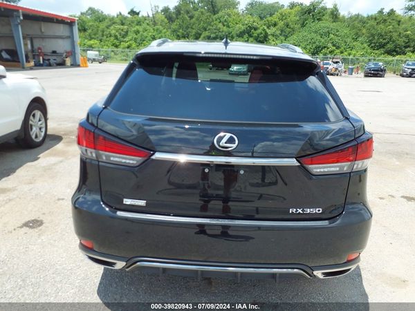 2021 LEXUS RX 350 F SPORT HANDLING