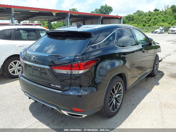 2021 LEXUS RX 350 F SPORT HANDLING