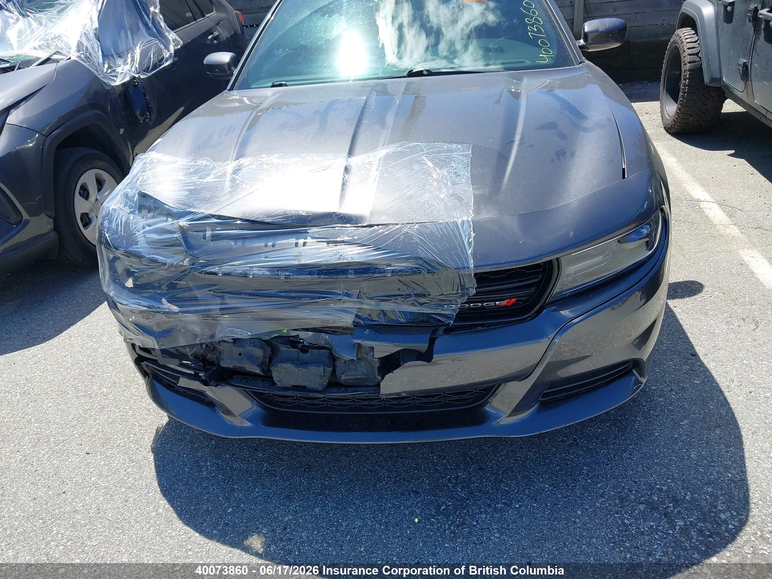 2015 DODGE CHARGER SXT