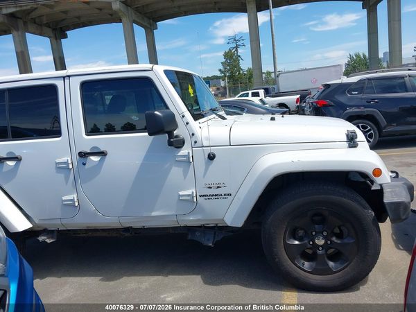 2016 JEEP WRANGLER UNLIMITED SAHARA