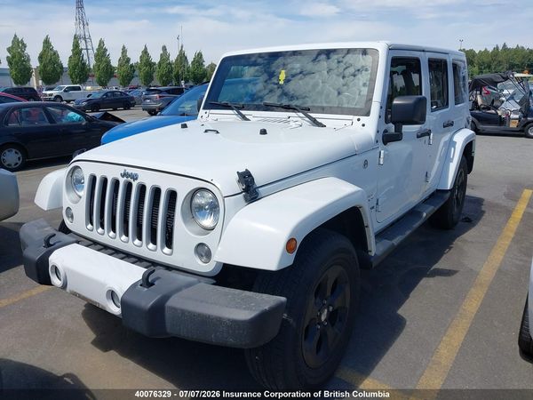 2016 JEEP WRANGLER UNLIMITED SAHARA