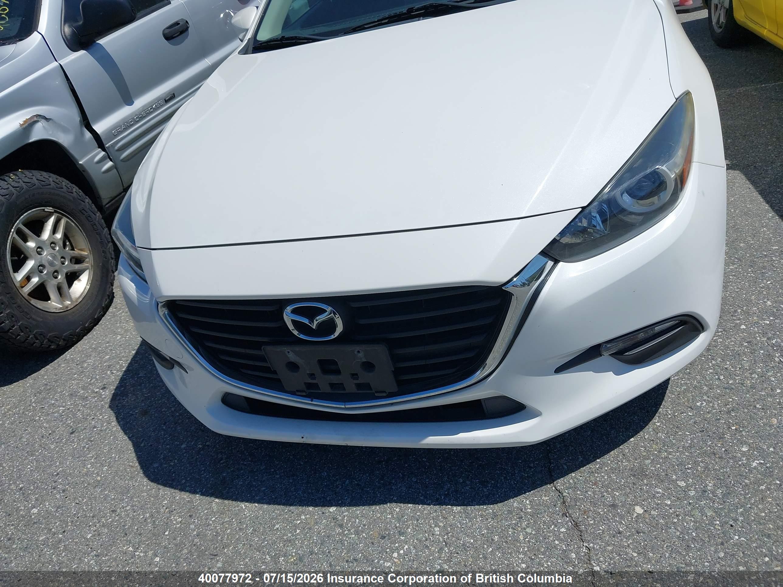 2018 MAZDA 3 Sport