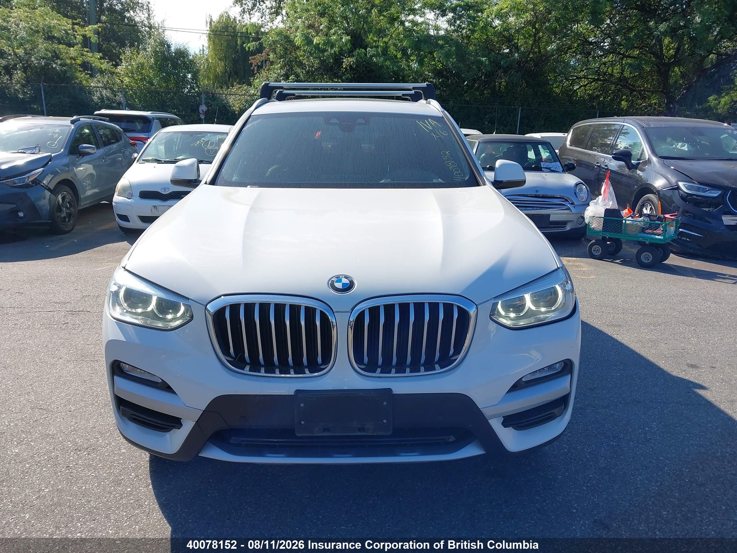 2019 BMW X3 XDRIVE30I