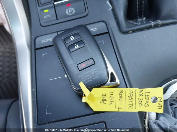 2019 LEXUS NX 300 BASE/300 F SPORT