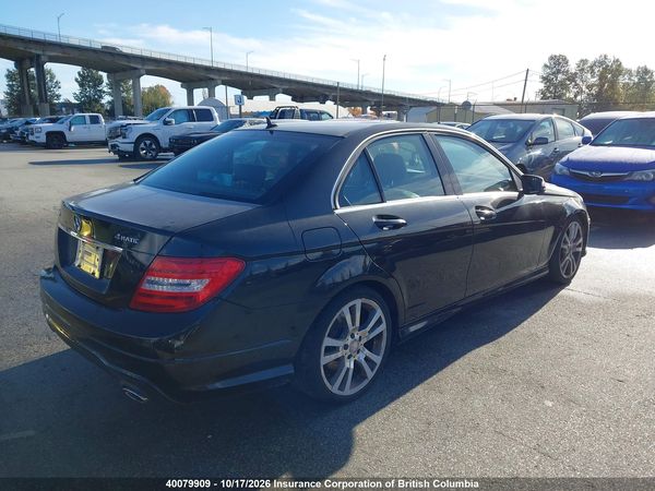 2013 MERCEDES-BENZ C 350 4MATIC — I4
