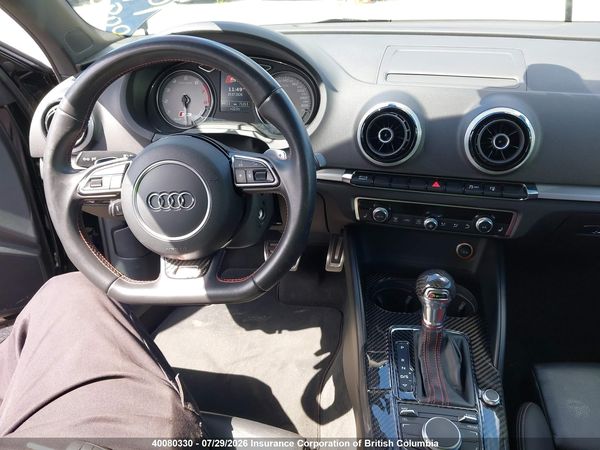2016 AUDI S3 PREMIUM PLUS
