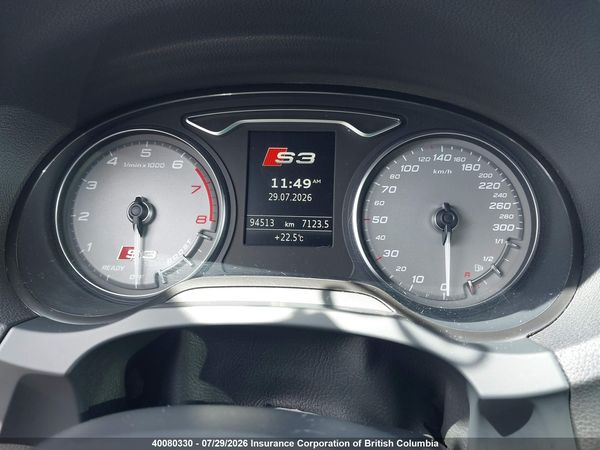 2016 AUDI S3 PREMIUM PLUS