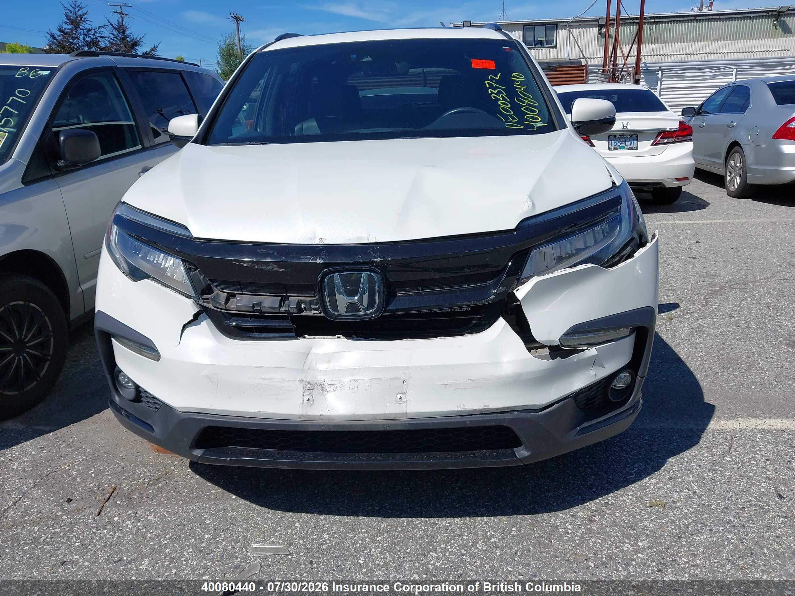2020 HONDA PILOT ELITE