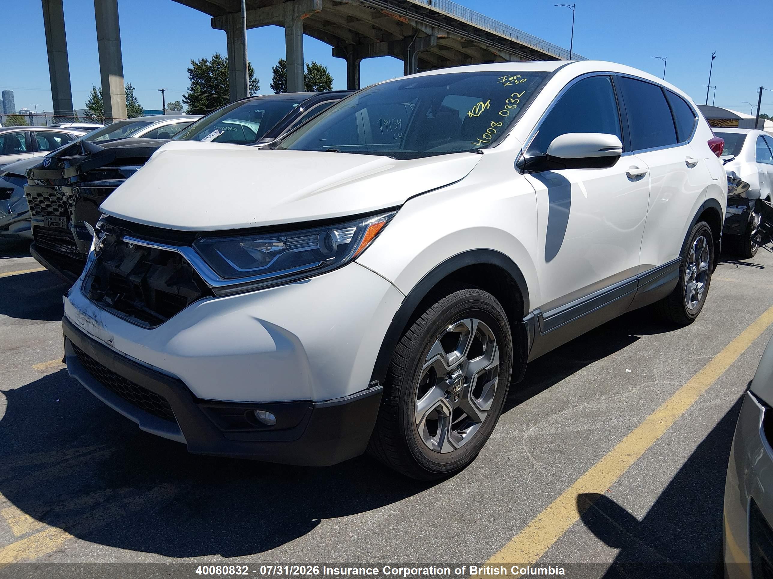 2018 HONDA CR-V EX — I2