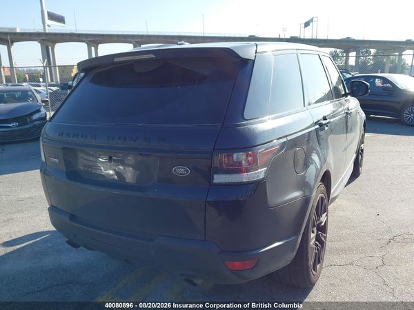 2016 LAND ROVER RANGE ROVER SPORT SC