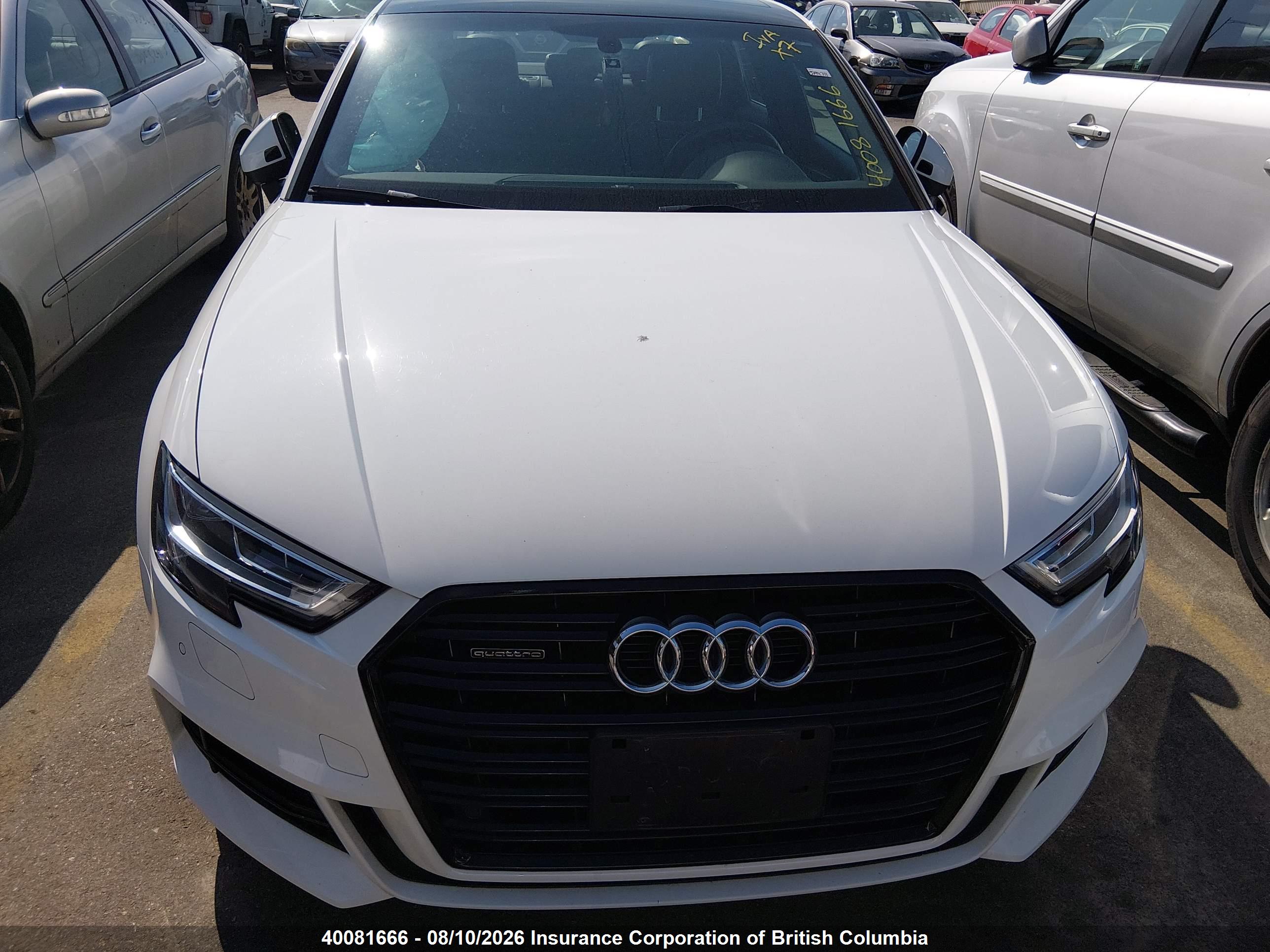 2018 AUDI A3 PRESTIGE
