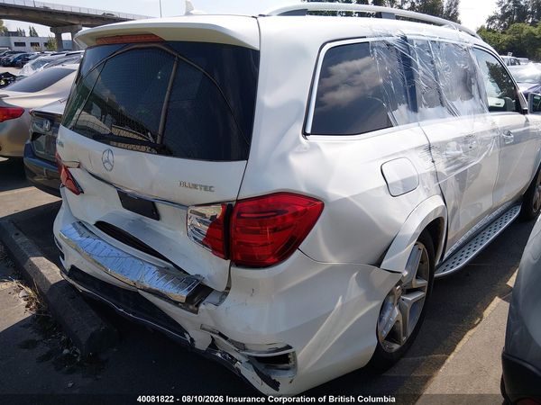 2015 MERCEDES-BENZ GL 350 BLUETEC — I6