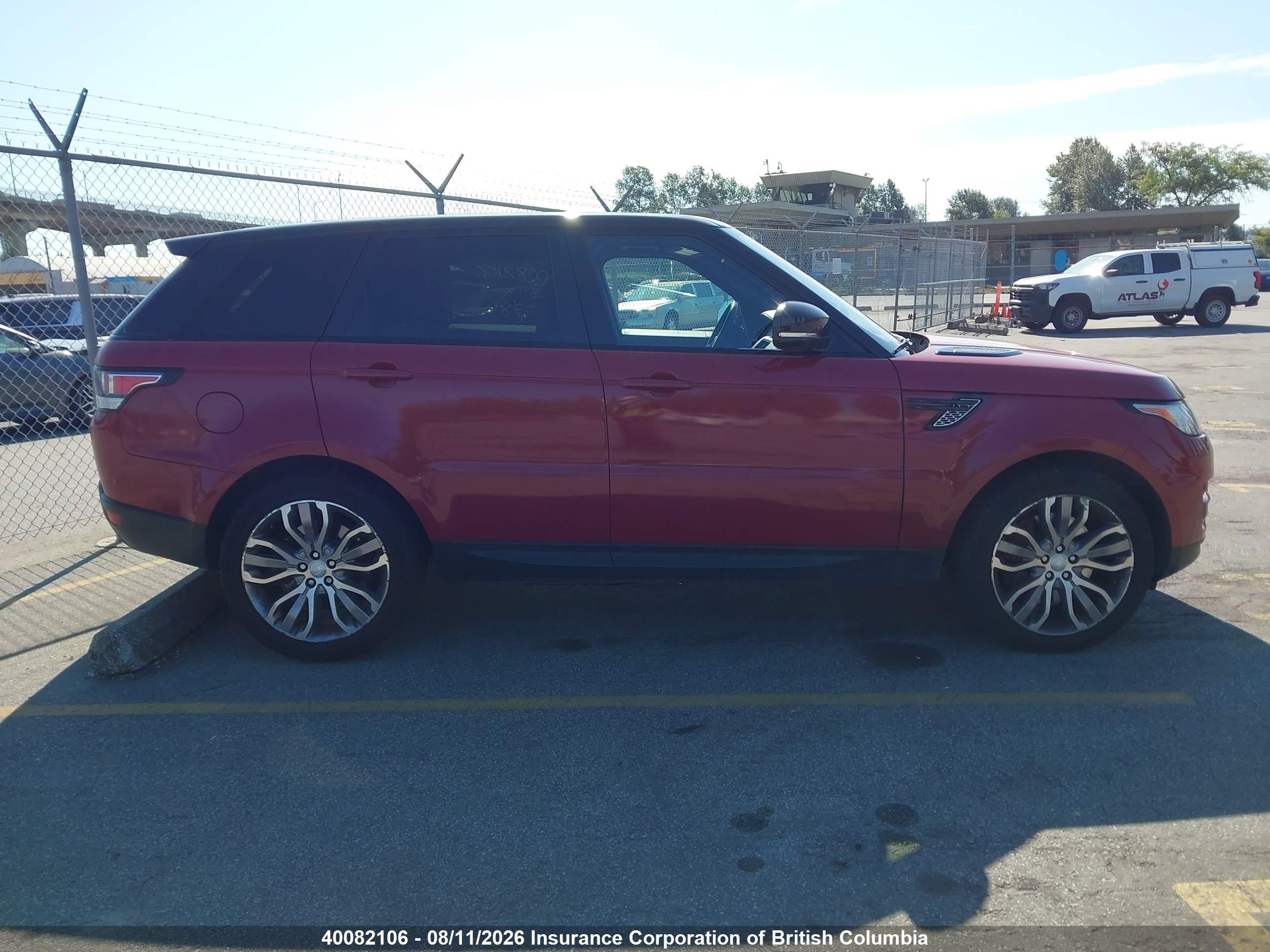 2016 LAND ROVER RANGE ROVER SPORT V8 SUPERCHARGED