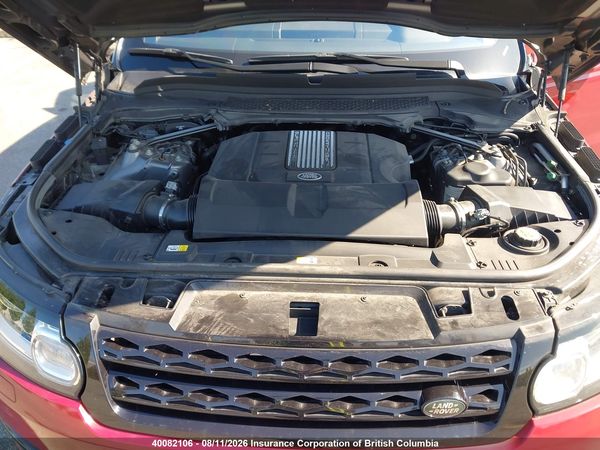 2016 LAND ROVER RANGE ROVER SPORT V8 SUPERCHARGED