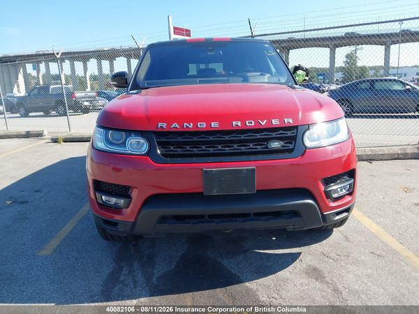 2016 LAND ROVER RANGE ROVER SPORT V8 SUPERCHARGED