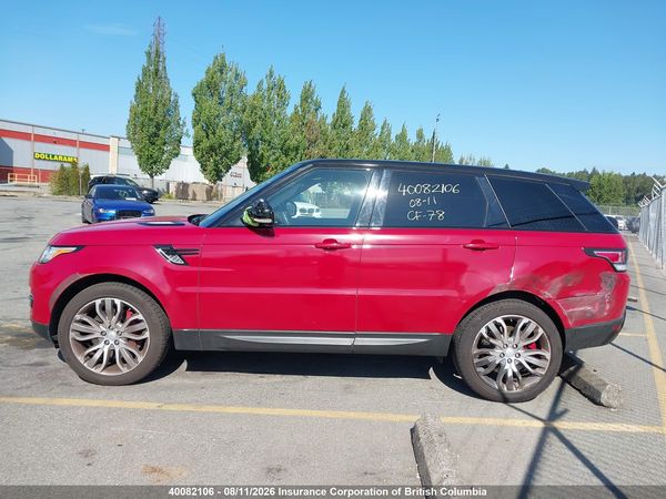 2016 LAND ROVER RANGE ROVER SPORT V8 SUPERCHARGED