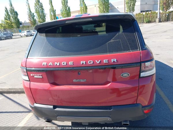 2016 LAND ROVER RANGE ROVER SPORT V8 SUPERCHARGED