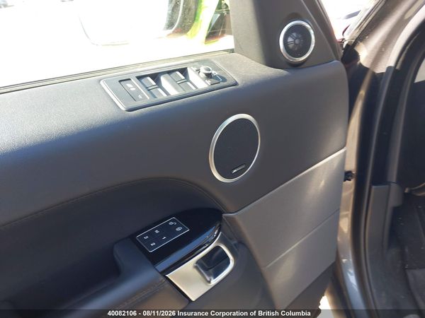 2016 LAND ROVER RANGE ROVER SPORT V8 SUPERCHARGED