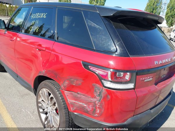 2016 LAND ROVER RANGE ROVER SPORT V8 SUPERCHARGED