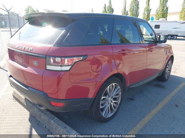 2016 LAND ROVER RANGE ROVER SPORT V8 SUPERCHARGED