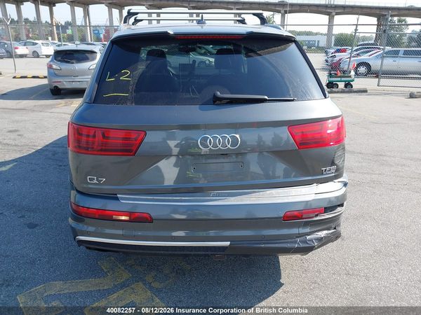 2017 AUDI Q7 S Line quattro Technik