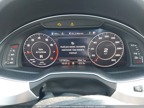 2017 AUDI Q7 S Line quattro Technik