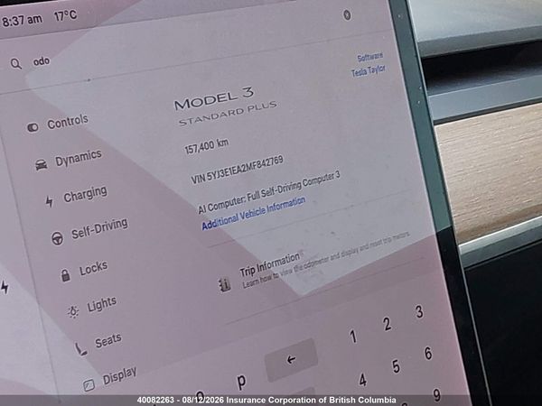 2021 TESLA MODEL 3 — I16