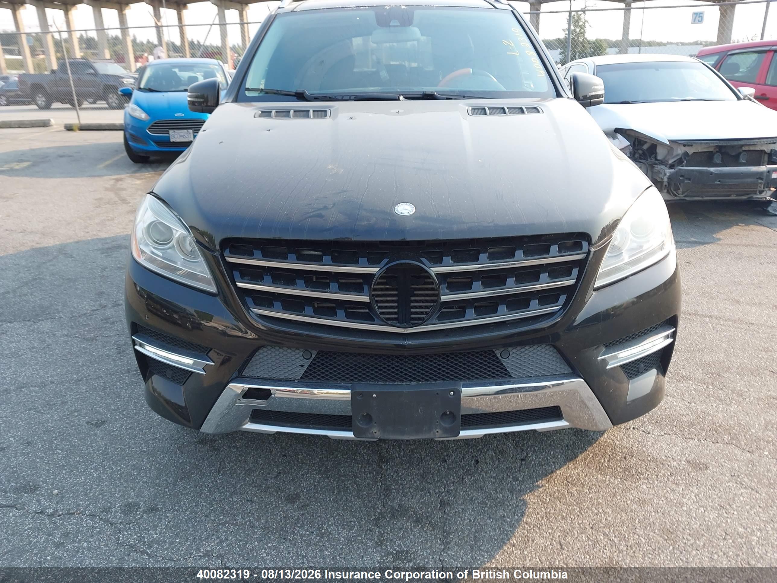 2012 MERCEDES-BENZ ML 350 BLUETEC