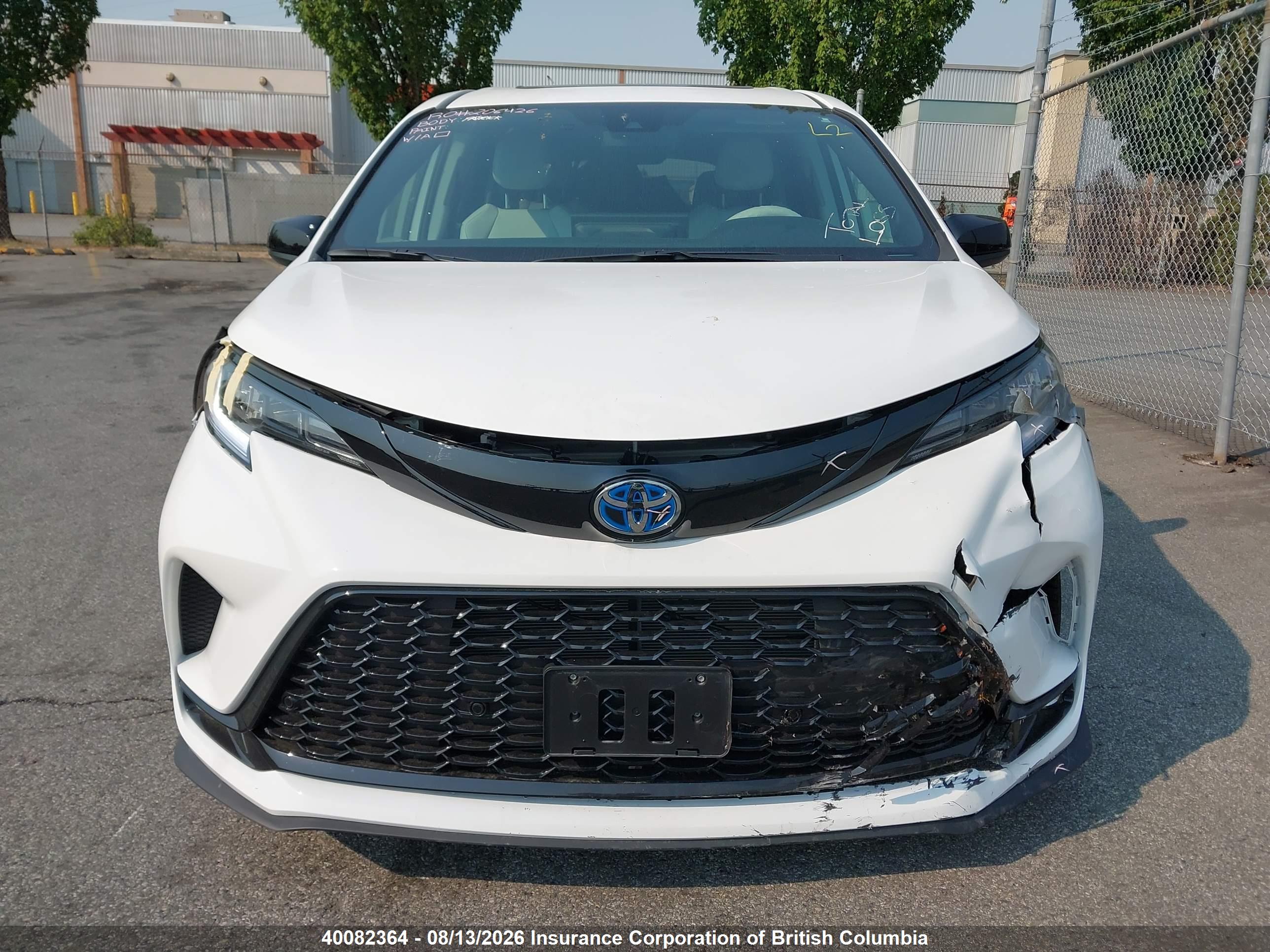 2025 TOYOTA SIENNA LE/XSE/LIMITED/PLATINUM
