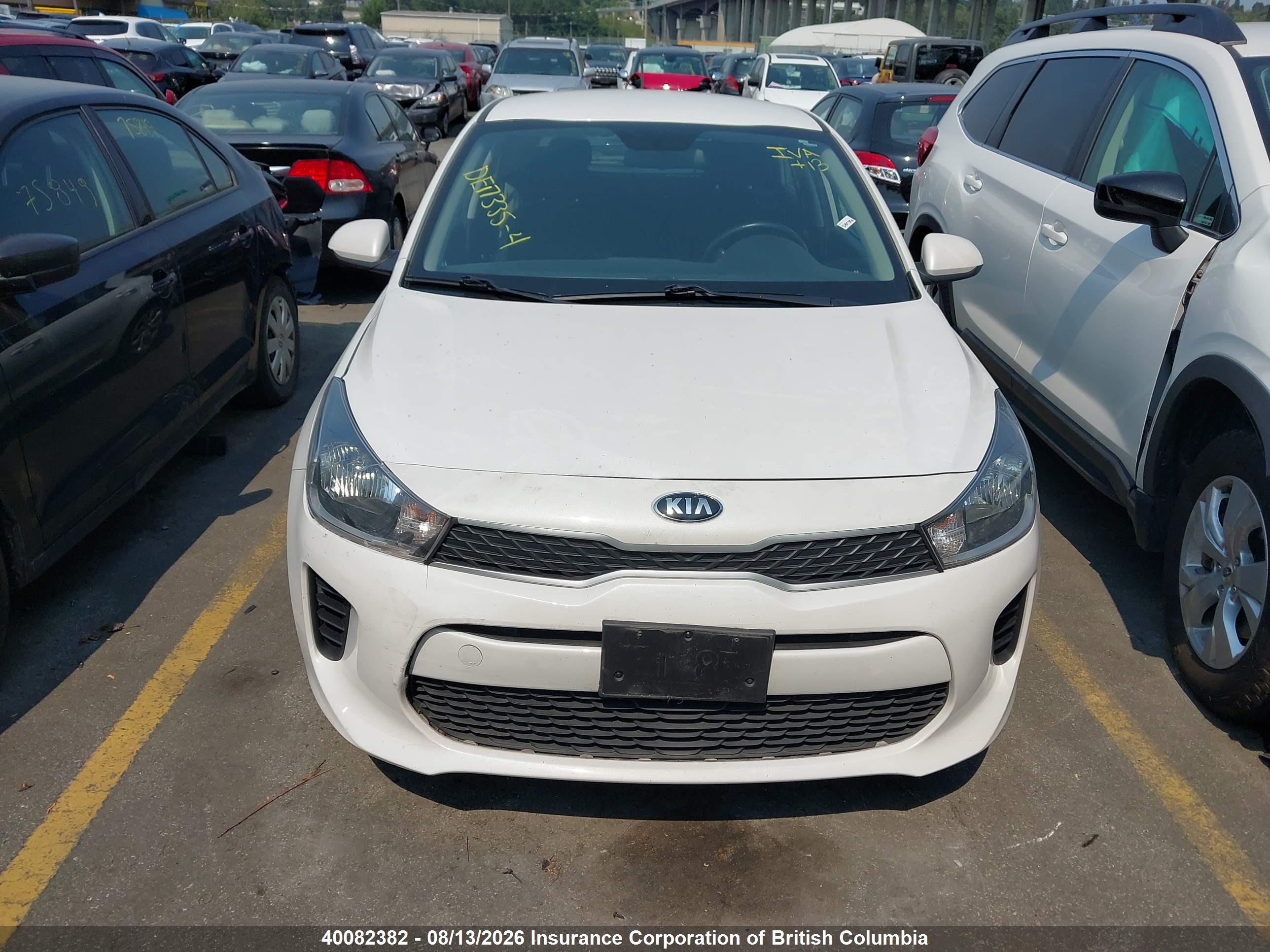2018 KIA RIO LX/S