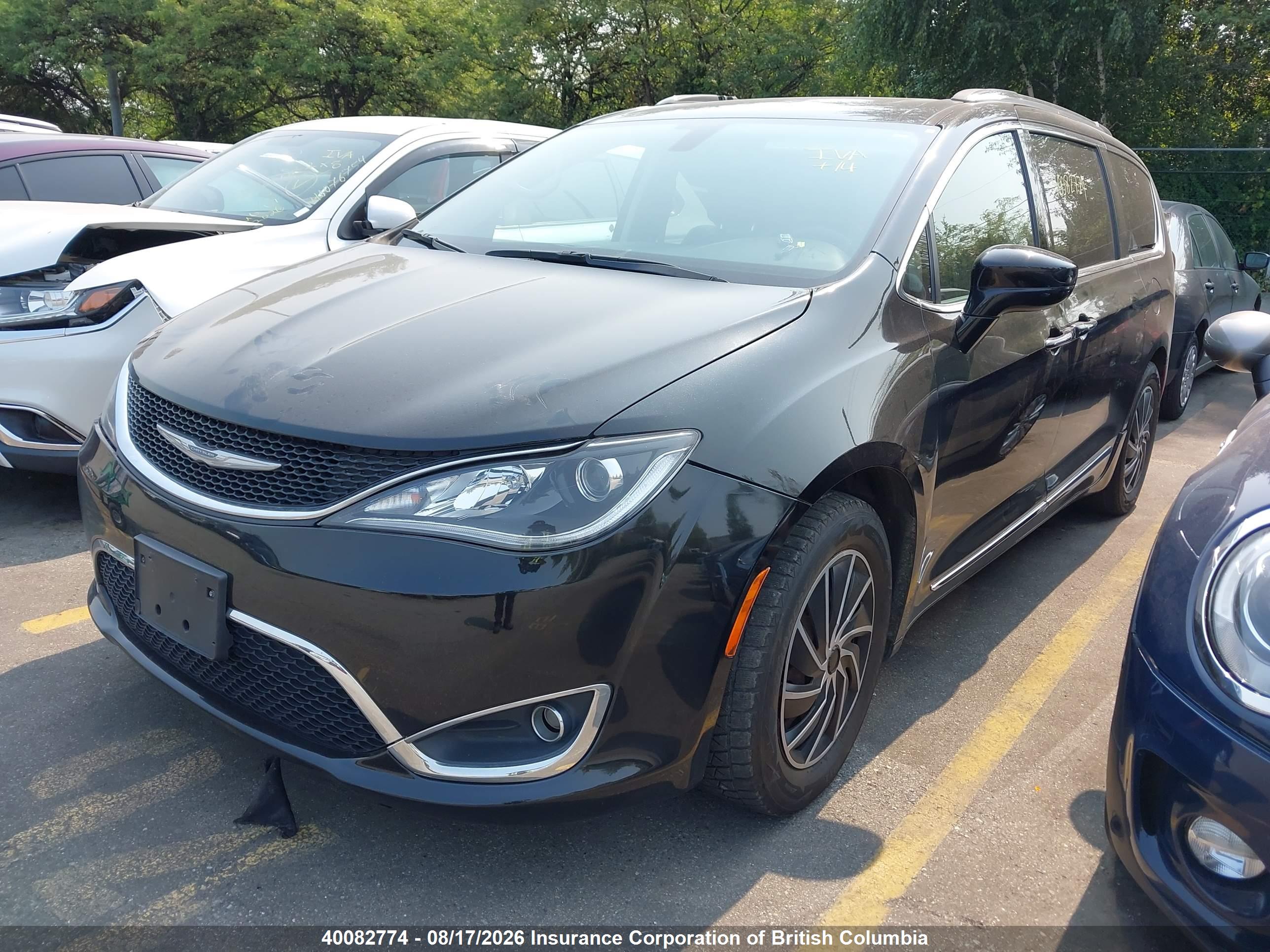 2018 CHRYSLER PACIFICA TOURING L PLUS — I2