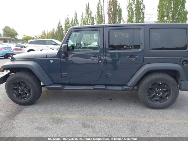 2017 JEEP WRANGLER UNLIMITED SPORT