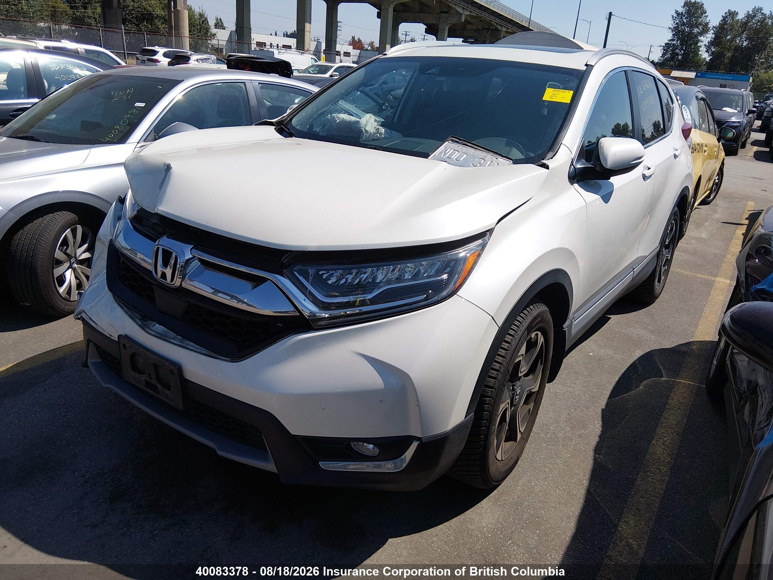 2018 HONDA CR-V TOURING — I2