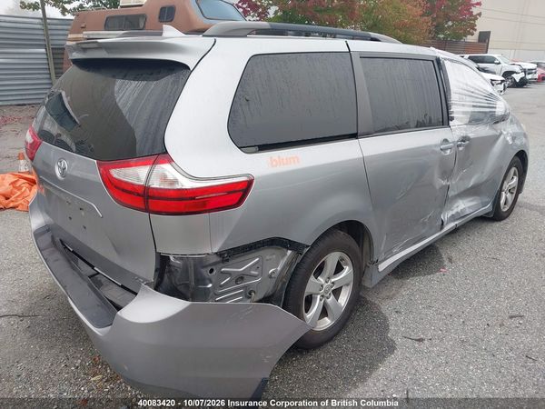 2018 TOYOTA SIENNA LE — I4