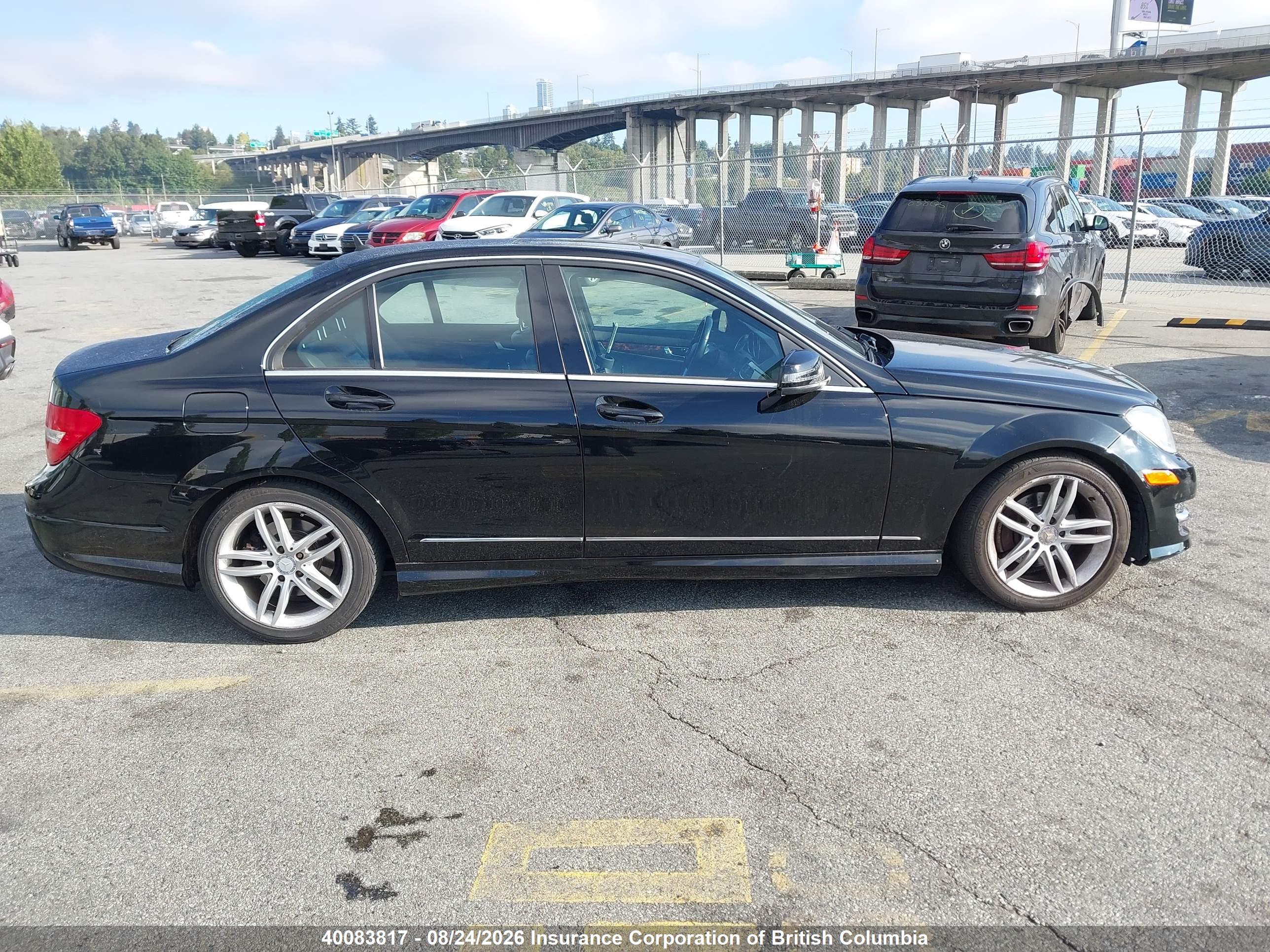2012 MERCEDES-BENZ C 250 4MATIC