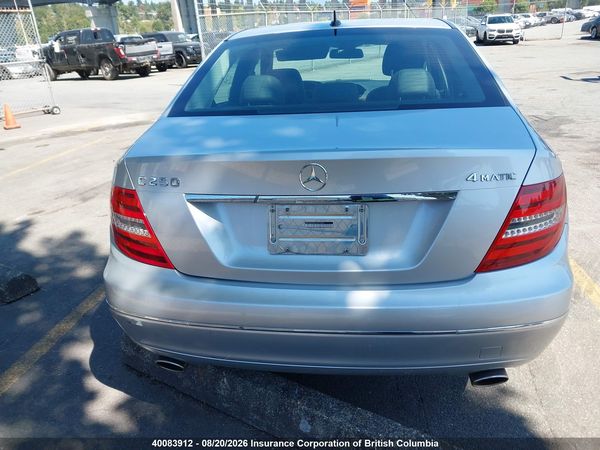 2012 MERCEDES-BENZ C 250 4MATIC