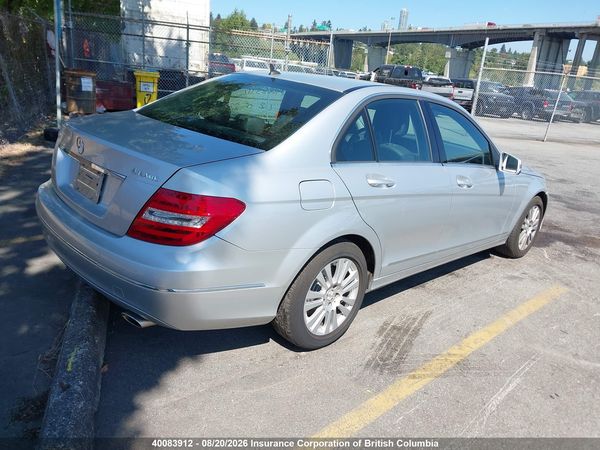 2012 MERCEDES-BENZ C 250 4MATIC