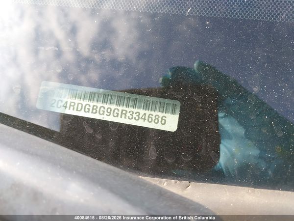 2016 DODGE GRAND CARAVAN SE