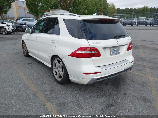 2012 MERCEDES-BENZ ML 350 BLUETEC