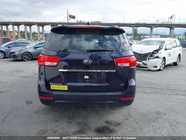 2018 KIA SEDONA LX