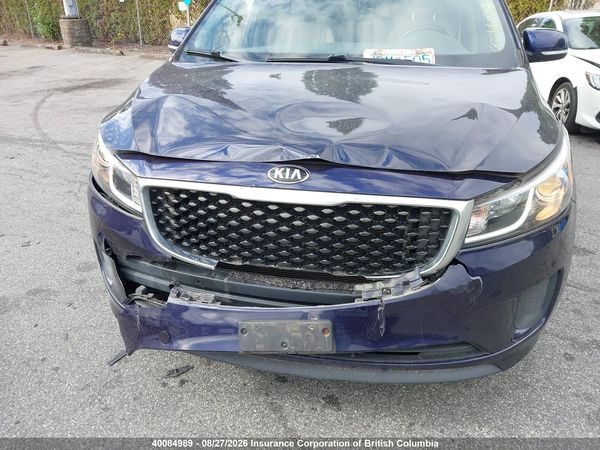 2018 KIA SEDONA LX