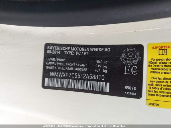 2015 MINI COOPER S
