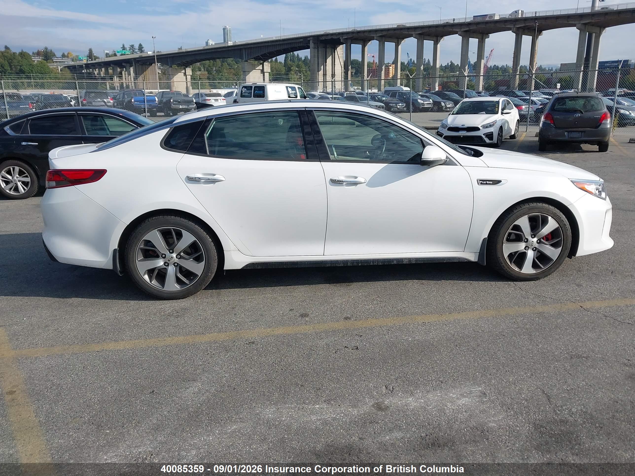 2017 KIA OPTIMA SXL