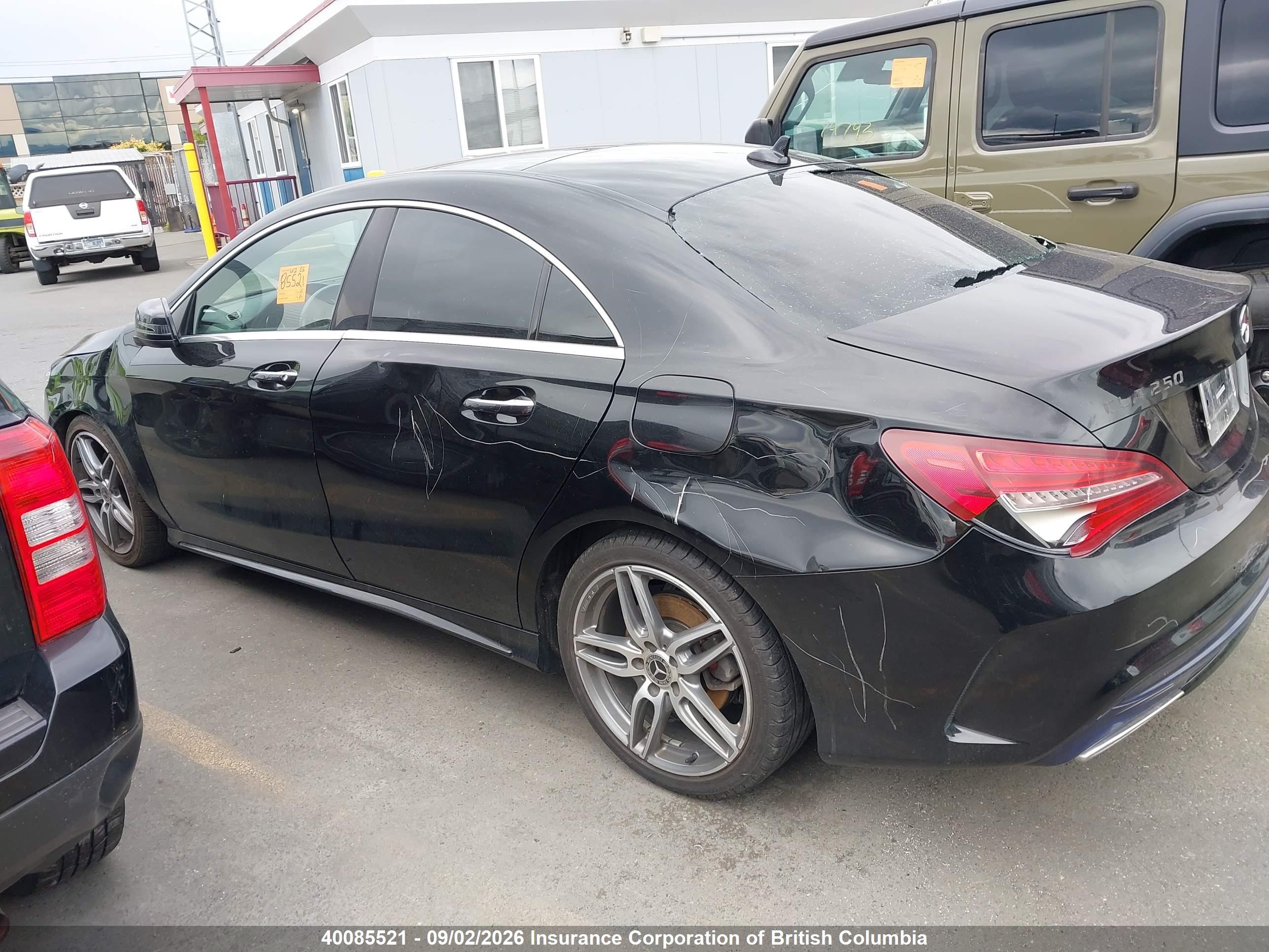 2018 MERCEDES-BENZ CLA 250 4MATIC