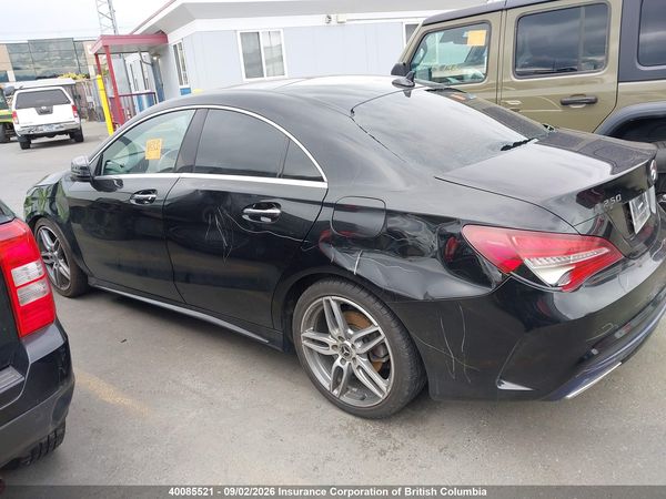 2018 MERCEDES-BENZ CLA 250 4MATIC